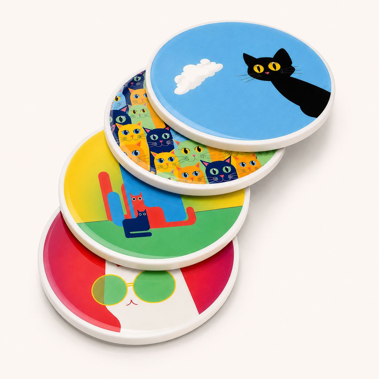 Cattitude coaster