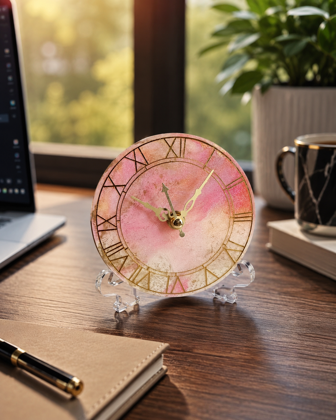 Pink Blush clock