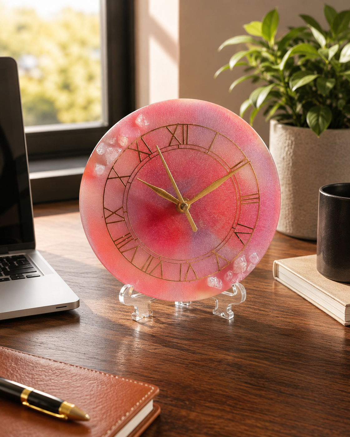 Pink Blush clock