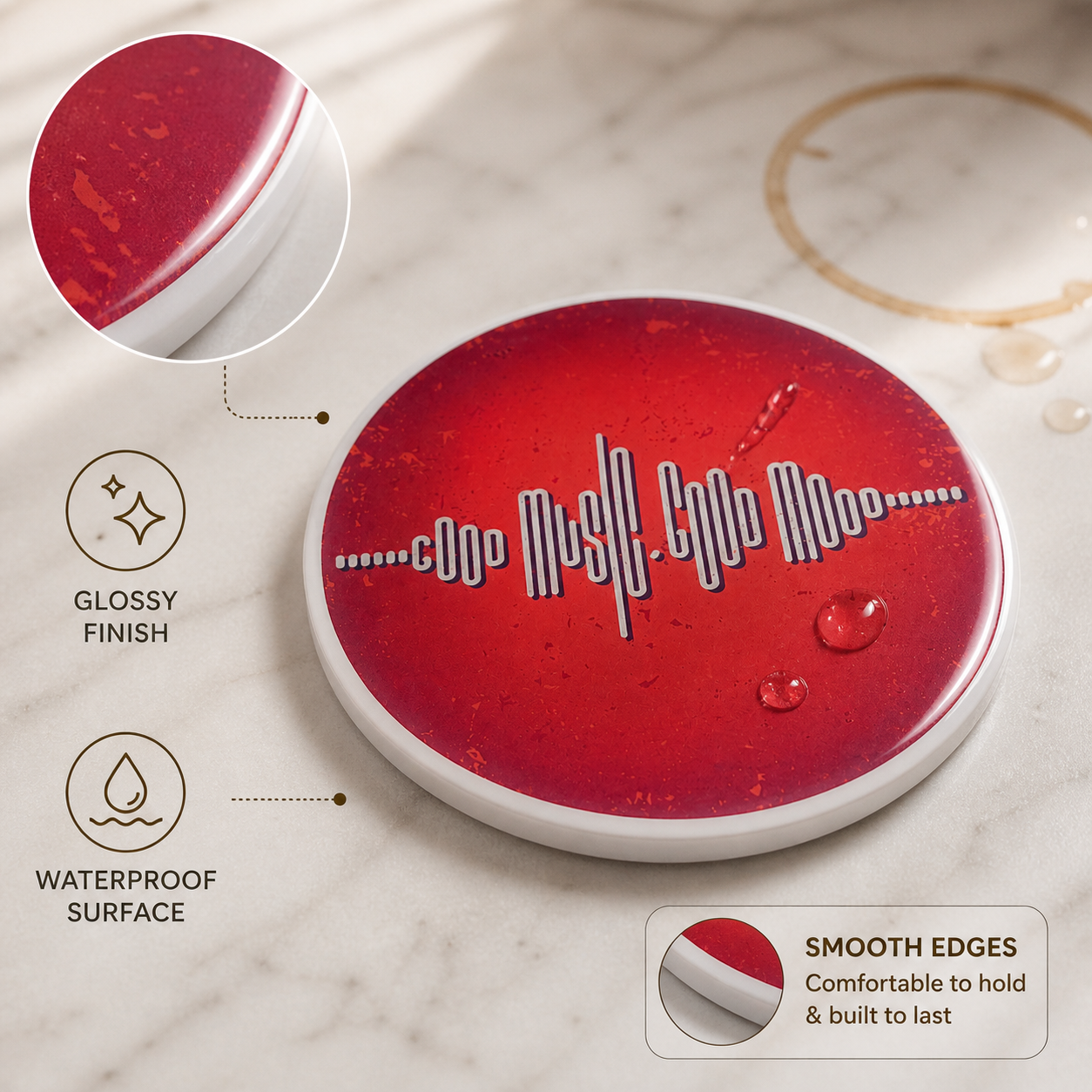 Music Instruments coaster