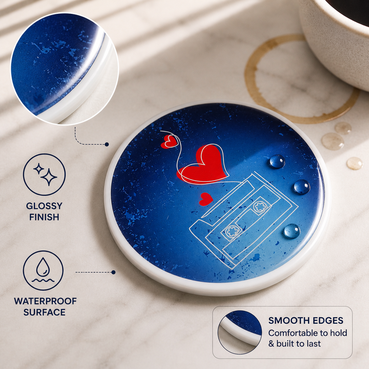 Music lover coaster